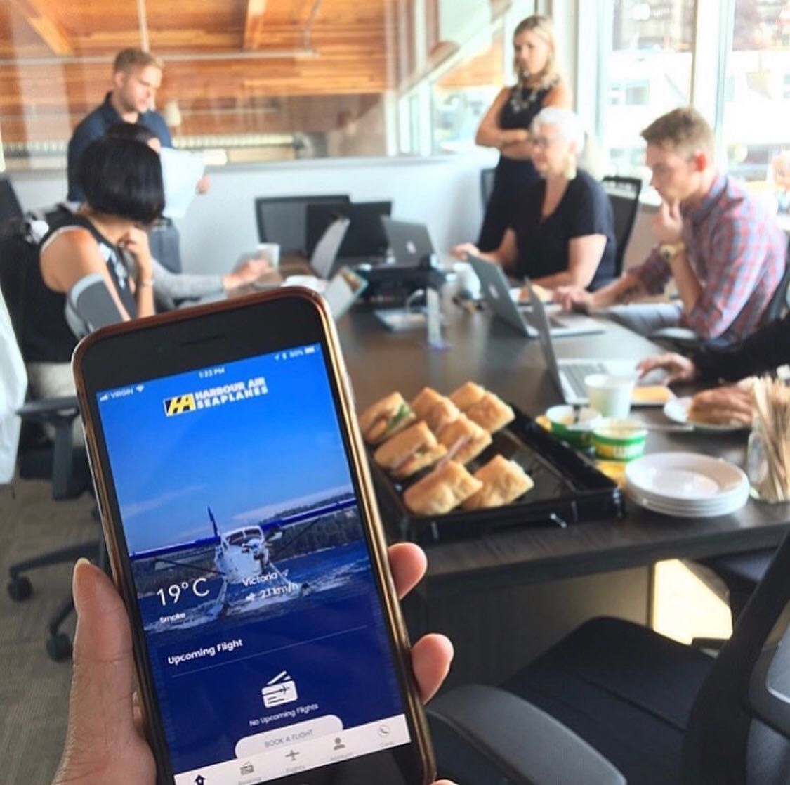  Focus groups were used as part of our recent project with Harbour Air. 