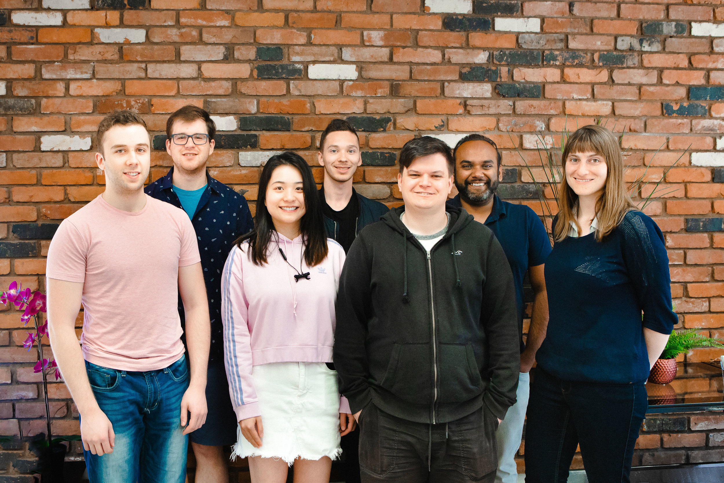  The APFM project team (from left to right): Jared Jewitt, Adam Dubicki, Vivian Zhang, Brendan Walker, JP DuBouchard, Rachit Khare, Kendall Olsen-Maier 