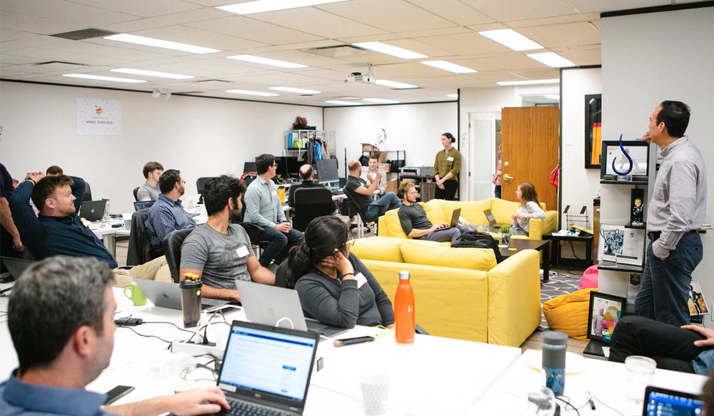  We hosted a hackathon for the Mines Digital Services team in July. It was an opportunity for the team to experiment with creating different features for the web application. 