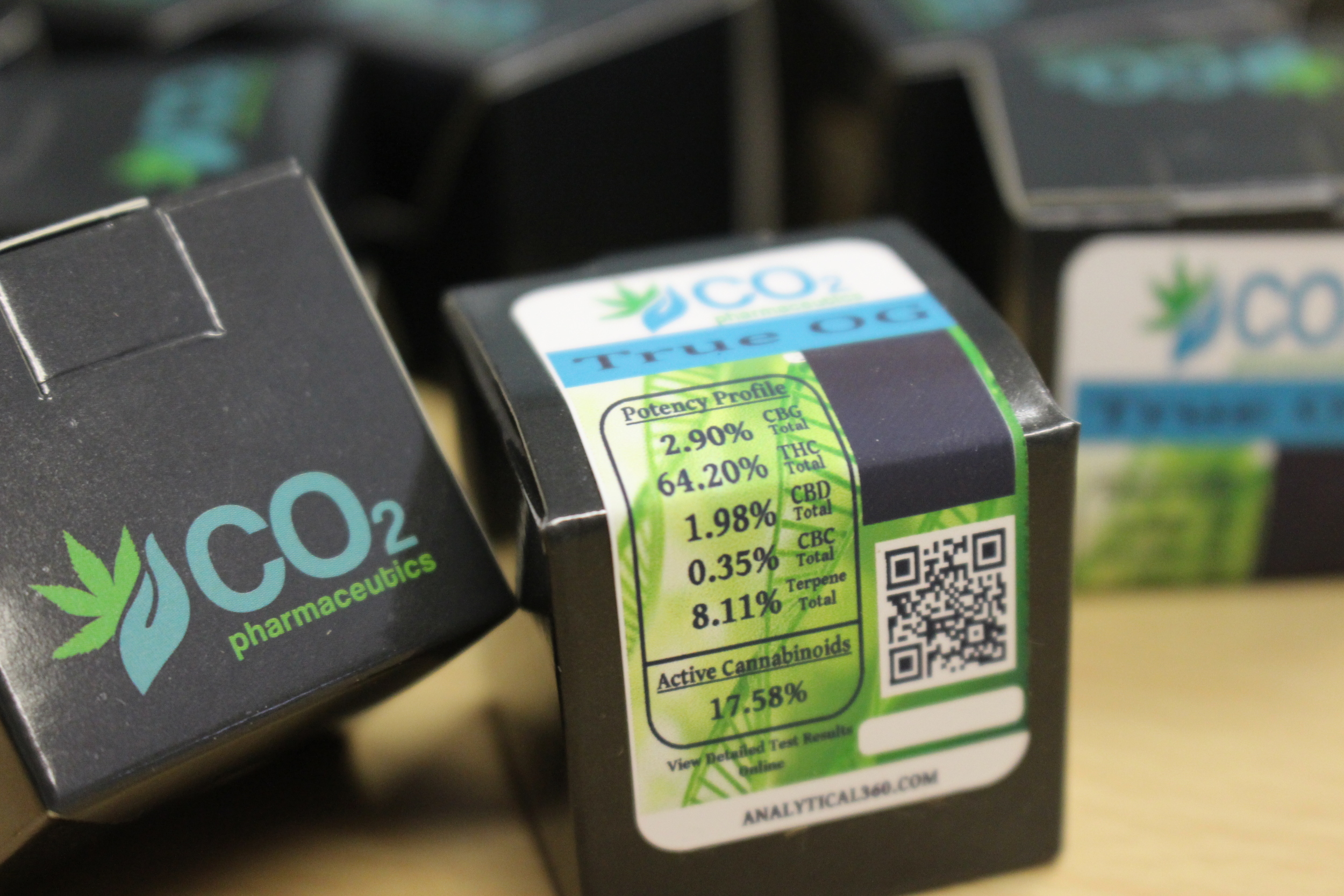 Half gram CO2 oil from True OG strain processed by CO2 Pharmaceutics