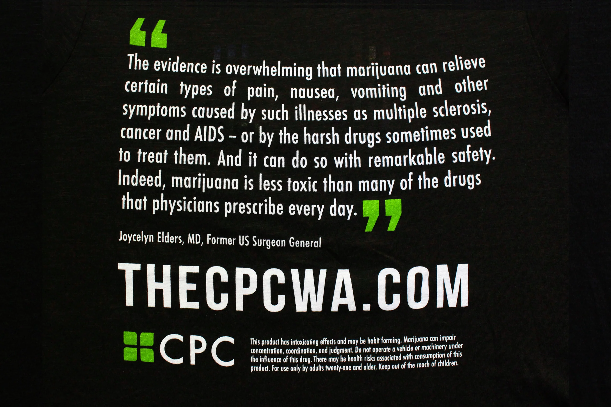 Fuck Opiates Shirt Back quote from Surgeon General.jpg