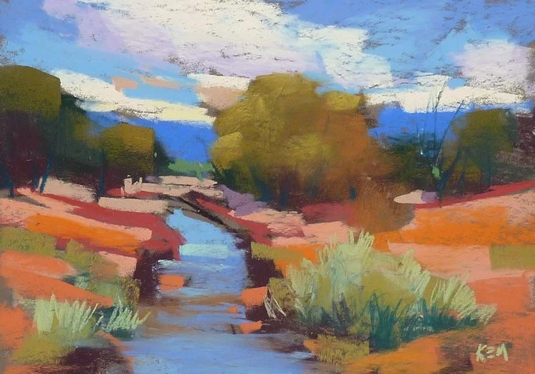 Camp510 XP Camp B | Week 2 :: Plein Air Pastel Drawing &amp; Acrylic Painting