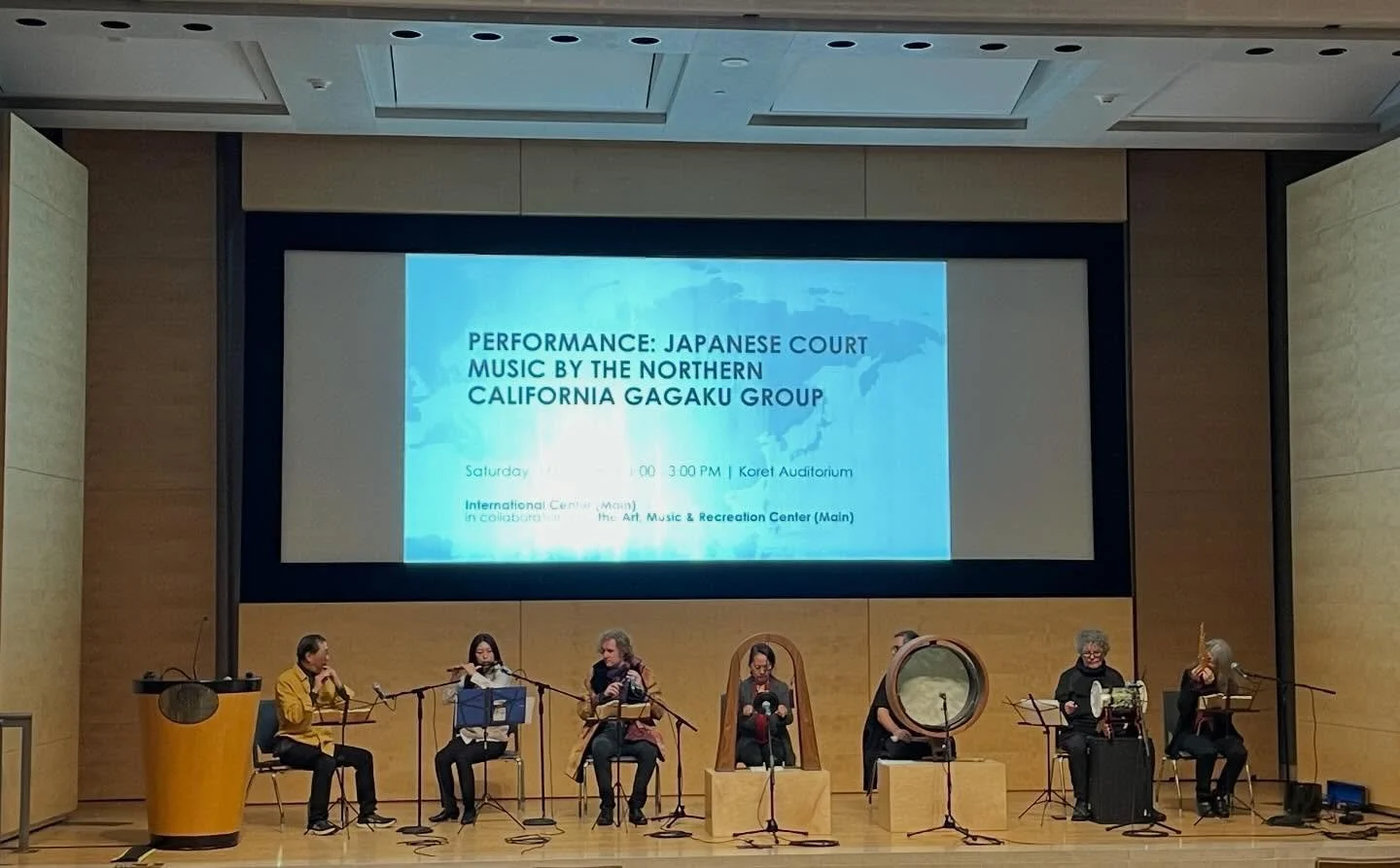 Northern California Gagaku Group at the San Francisco Public Library. Learn more about our Resident Ensembles on our website.