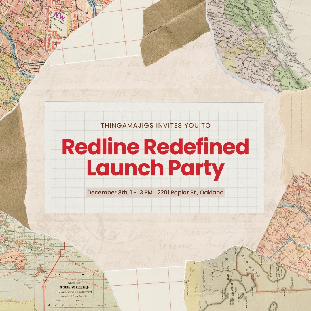 Save the date for our launch party and concert presenting a multiyear project, Redline Redefined❗ Through the lens of 8 Bay Area artists, we explore the discriminatory practices redlining has in our neighborhoods, and how these vibrant areas are bein