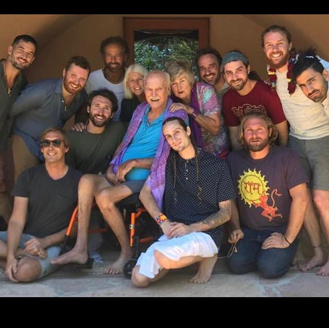 Family. All of us caregivers over the years. How fortunate we’ve all been to spend such intimate time with and while learning from the actions of @babaramdass . His teachings, for me, always come through his actions. No other teacher I know of that truly walks the talk more. I’ve seen it first hand 24 hours a day. Inspiring is an understatement.
.
The third picture is with Hanuman Das who runs the temple in Taos. Dedicated. Truly Hanuman. This man’s devotion. .
Dassi Ma @dassima108 I share more about Dassi in my previous post. ❤️
.
@lakshmandler is with me in the second picture. He lived with and cared for Ram Dass for the last 4 years. Such a good man. It was truly wonderful sharing space with him and @lucian_being_lucian .
All By Maharaji’s grace....
.
.
.
Thanks for the photo @johnphaneuf !
.
.
#ramdass #ramdassquotes #beherenow #belovenow #maharaji #neemkarolibaba #hanuman #taos #temple #hanumantemple #love #peace #yoga #wisdom #experience #spirituality #god #walkthetalk #inspiration #newmexico #desert #family