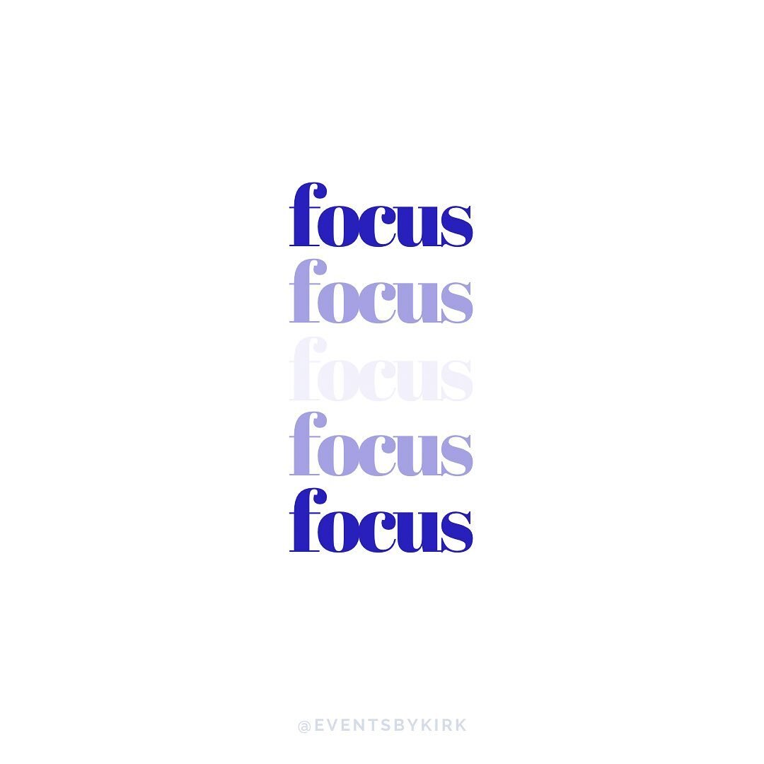 ✨My word for 2021 is FOCUS✨
⠀
Going into the new year - I know there will be distractions, I know it will be challenging, I know it will be vastly different, I know that it will not be perfectly planned and that it will not stick to a schedule.
⠀
And