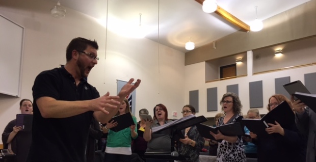 BJ Harris is the director of Joy of Vox. (Eric Anderson/CBC)