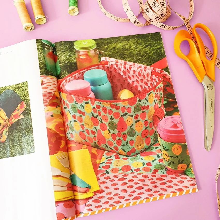 FABRIC FEATURED IN SIMPLY SEWING MAGAZINE