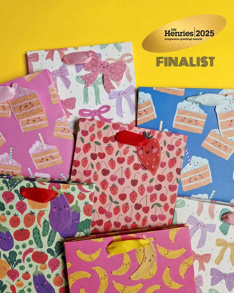 LICENSED DESIGNS KATE MCFARLANE FOR GLICK GIFTWRAP