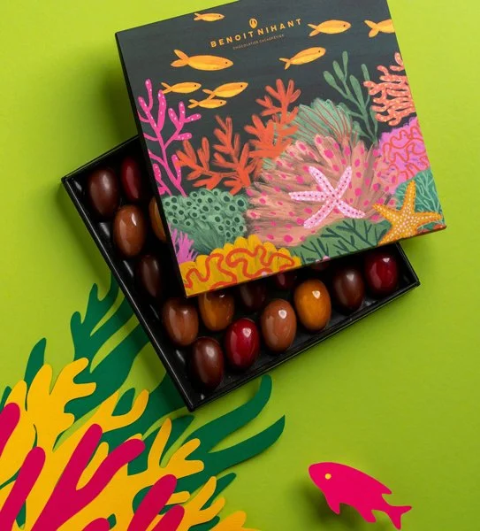 PACKAGING ILLUSTRATION FOR BENOIT NIHANT