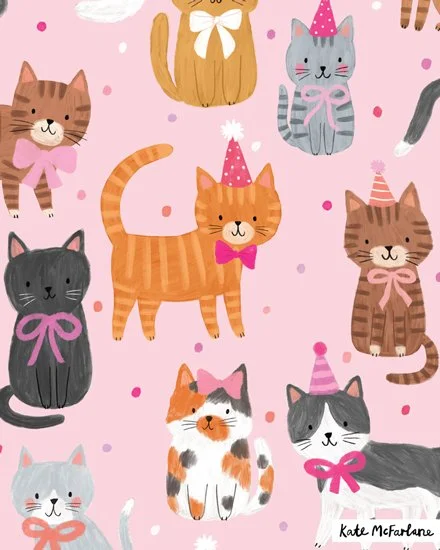 CATS PARTY REPEAT PATTERN