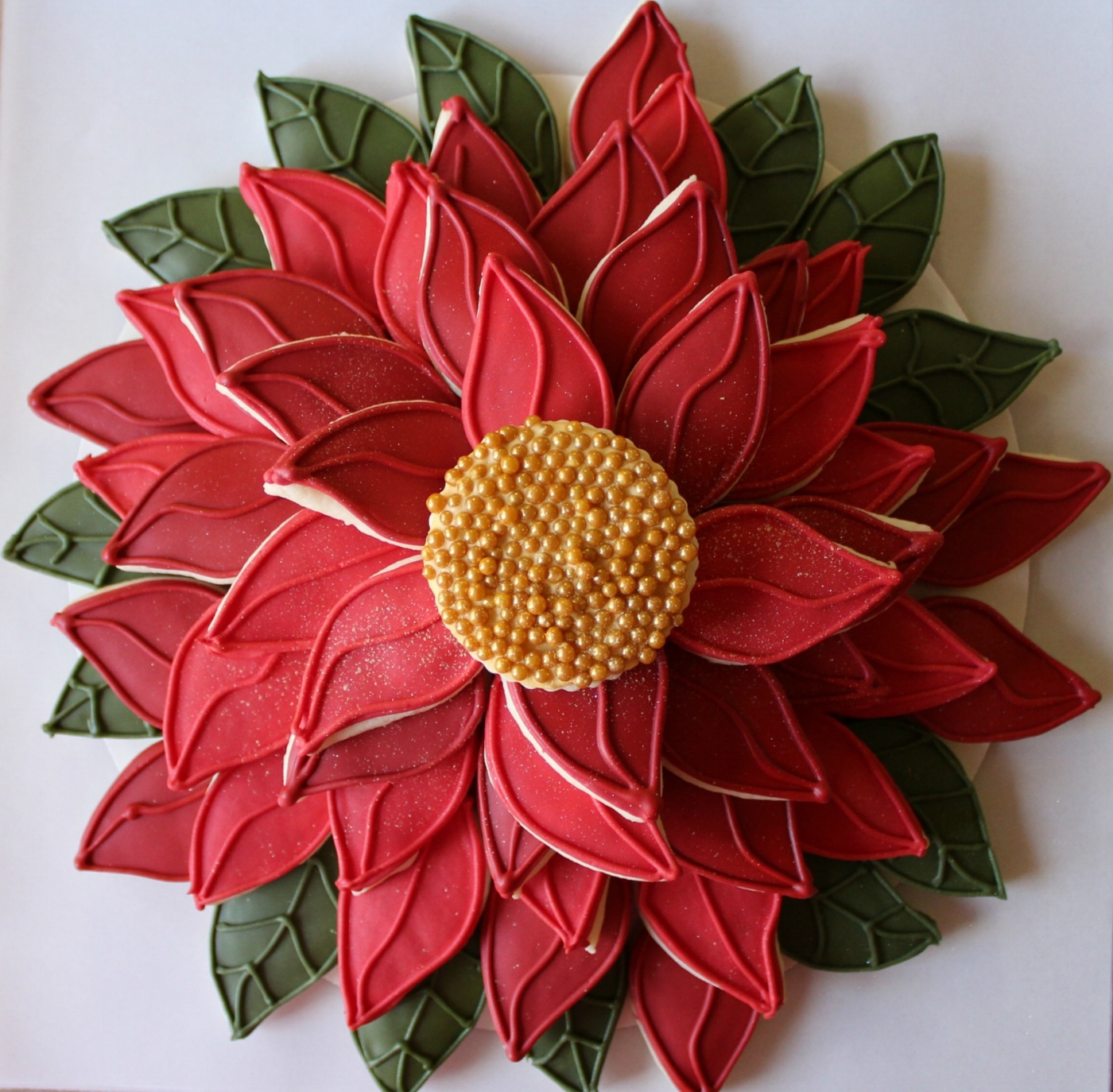 Red Poinsettia $60