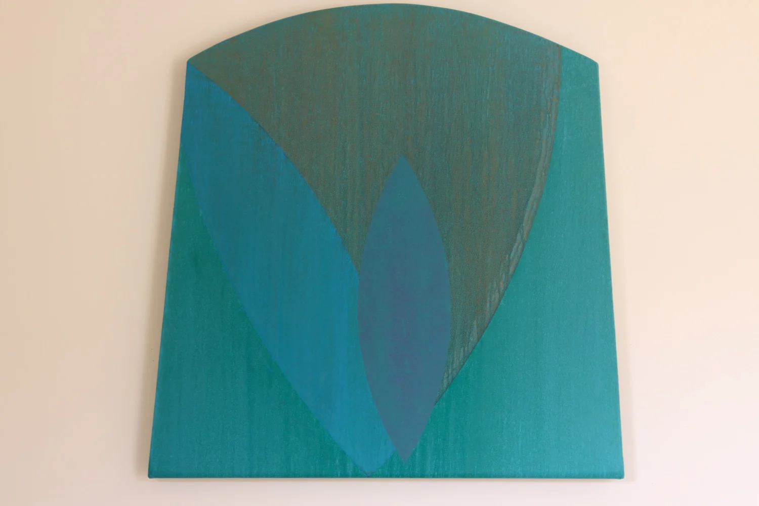 Untitled (blue/greens), 2007, 33" x 34"