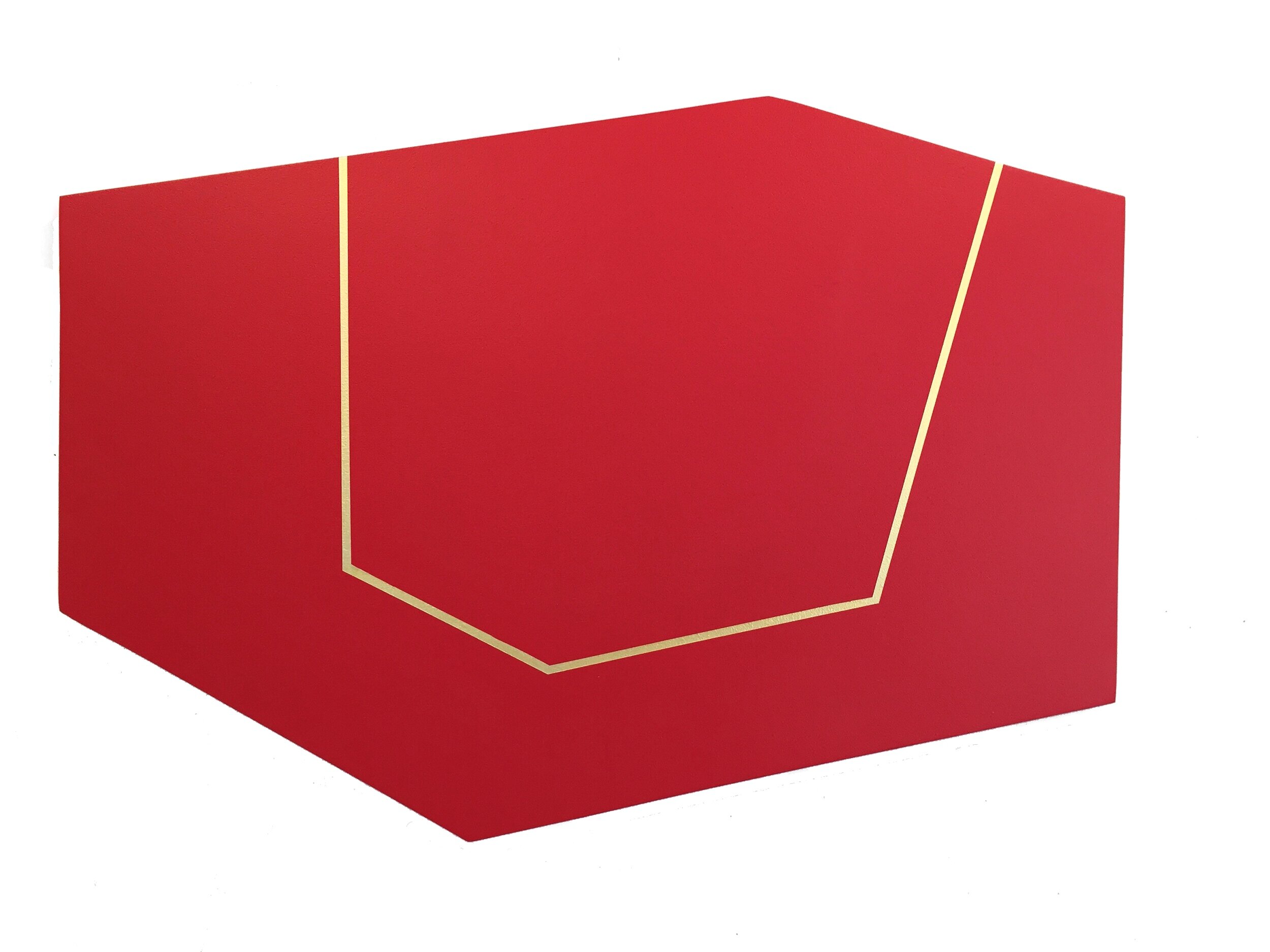Irregular 5, 2020, 36" x 26",, acrylic on panel