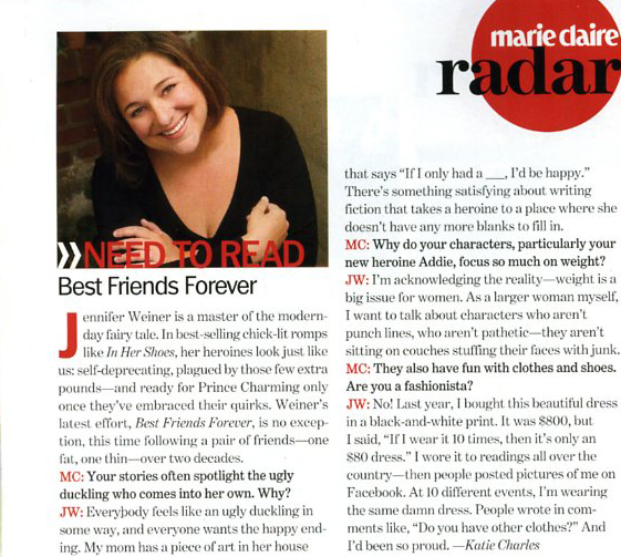 Need to Read: Best Friends Forever