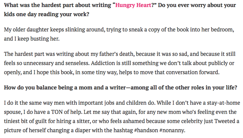 Jennifer Weiner Opens Up About Her Father’s Death, Motherhood & ‘Hungry Heart’