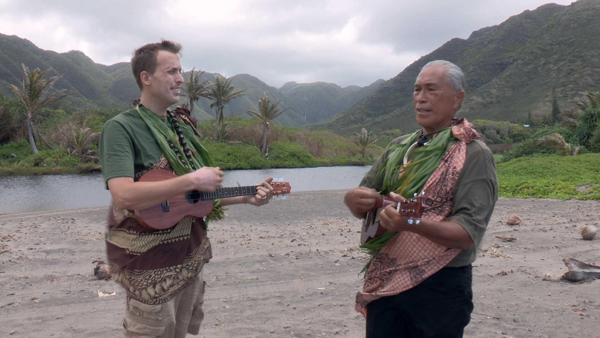 Pilipo and Jason Ukulele on Beach.jpg