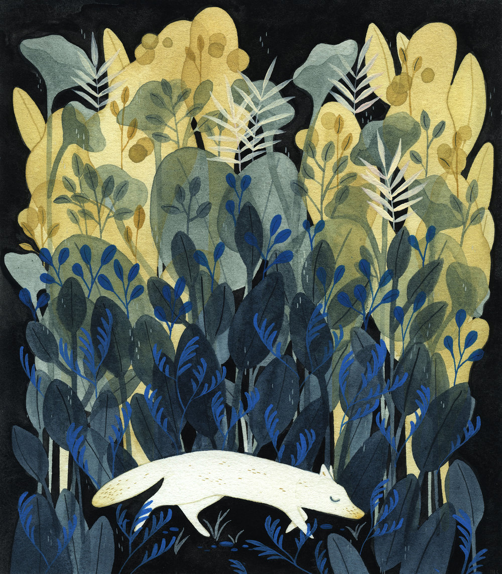 "Fox" by Maggie Chiang for Giant Robot Formations show. (Image courtesy of artist)