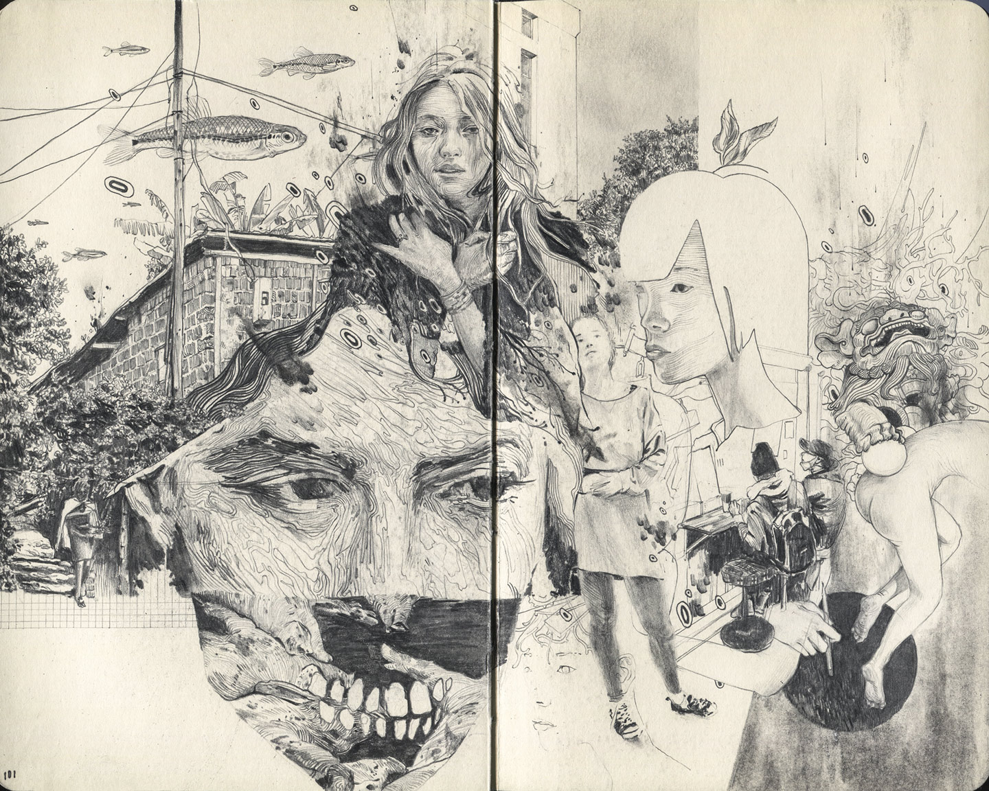 "Just Don't Think About It" by James Chia Han Lee (Image courtesy of artist)