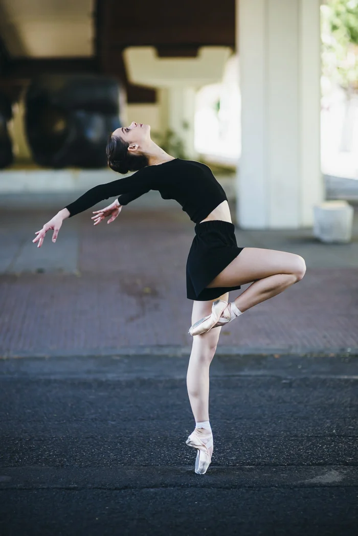 fotografia de danza en la calle