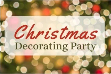 Christmas Decorating Party