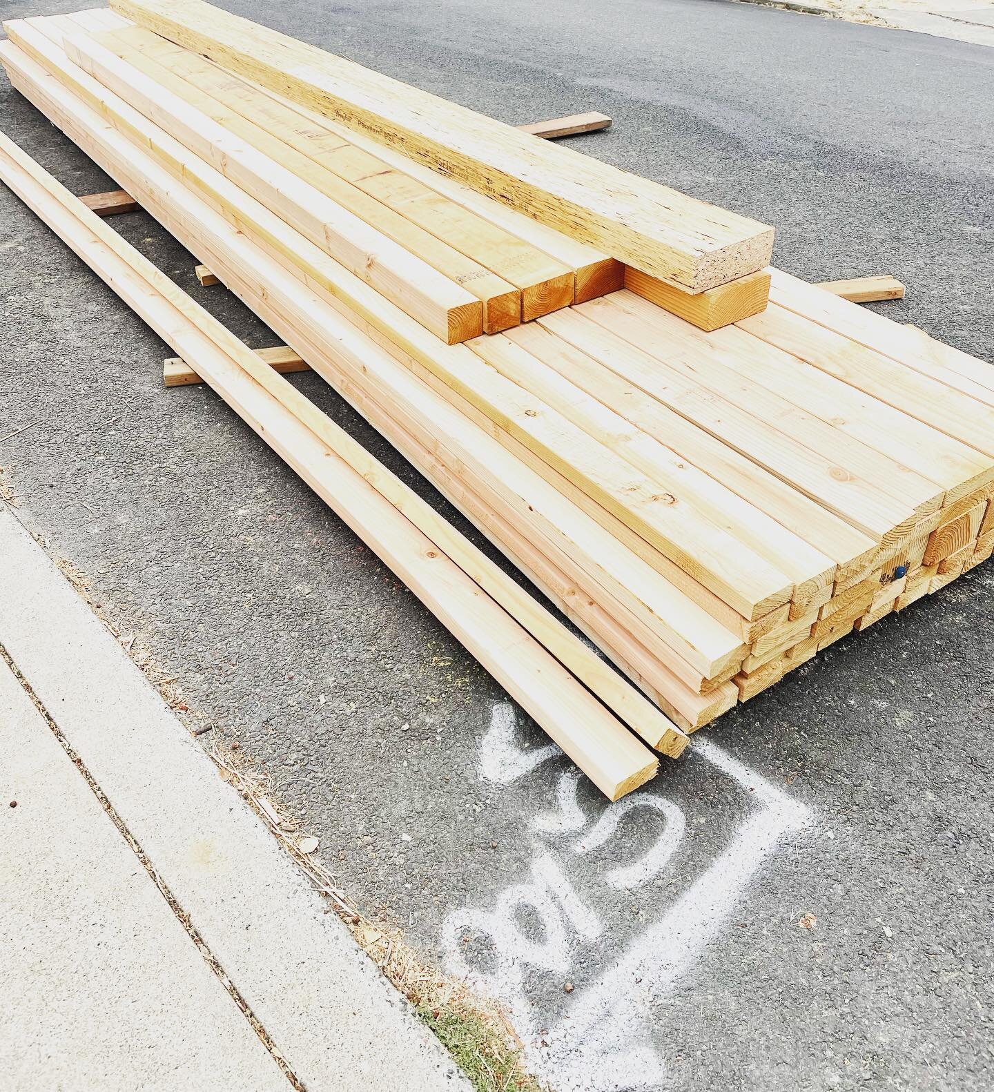 Studio build update! The foundation has cured. The subfloor is in. Scaffolding is up. (My dog Rooster is inspecting). Framing starts this week! Our contractor, Loren Moore, and his team are rocks stars. A fun thing about building into a 100+ year old