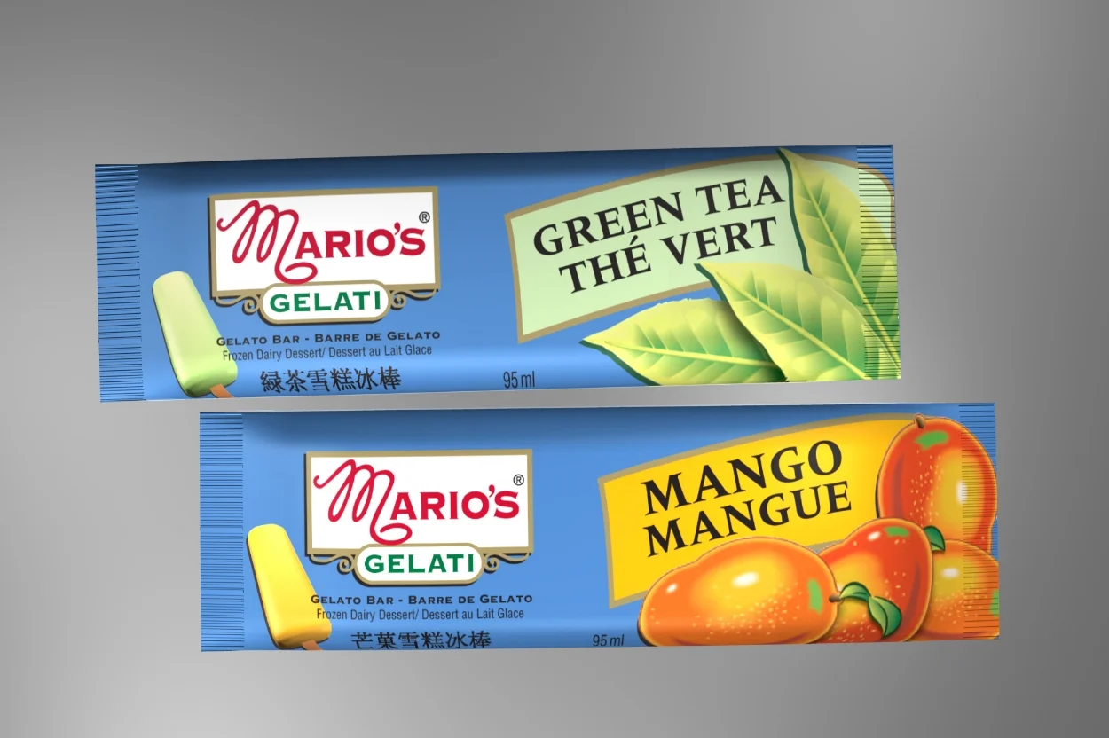 MANGO & GREEN TEA BARS
