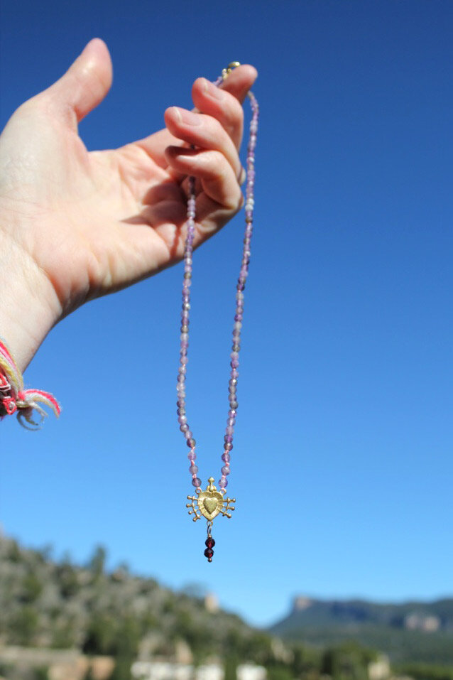 Spike Heart Necklace