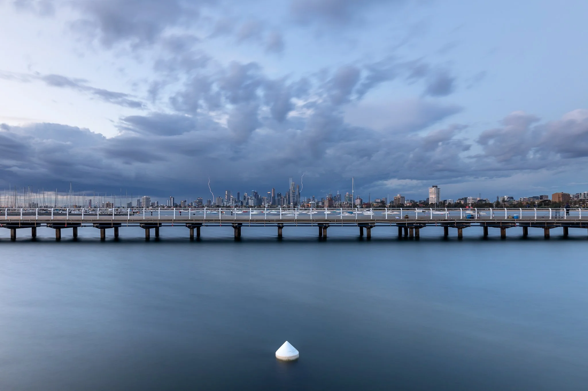 St Kilda Pier Storm