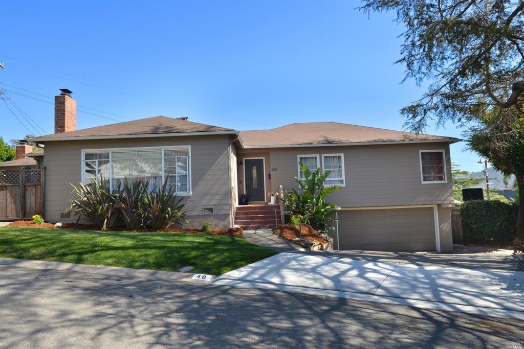 SOLD | 40 Rafael Drive, San Rafael $1,313,000