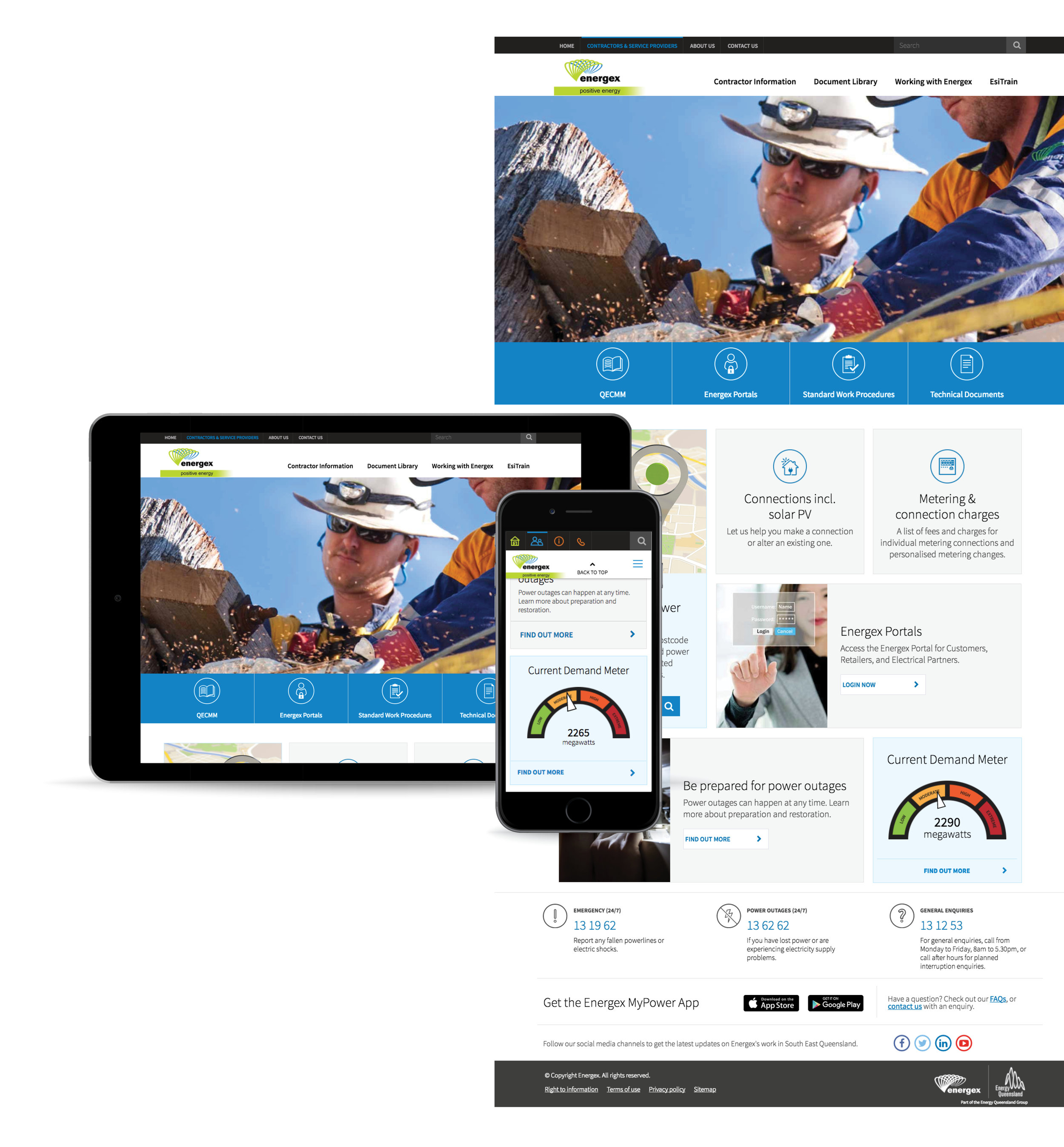 The design phase included four colour versions for different business units, a web style guide, an icon library and copywriting for the entire site. A key consideration was to ensure our designs met WCAG AAA accessibility guidelines which we achieved. 