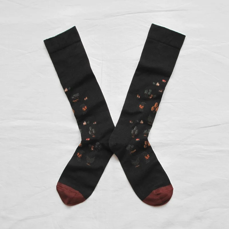 Woodland Critters Knee High Socks Bonne Maison