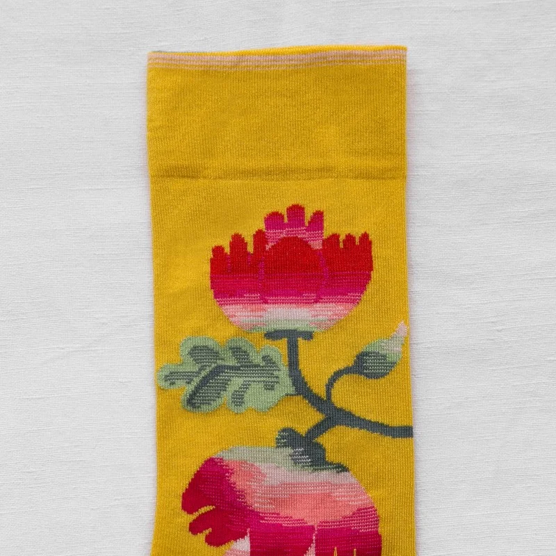 Rose Buddies Crew Socks Bonne Maison