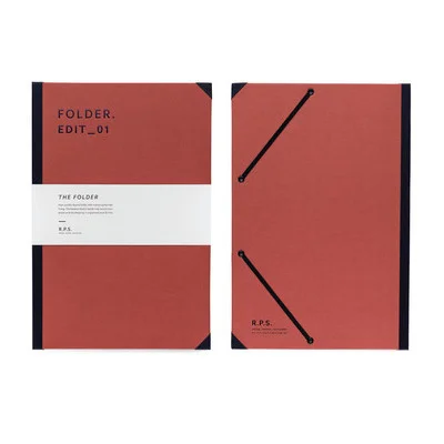 Darling Clementine - Rusty Red Folder