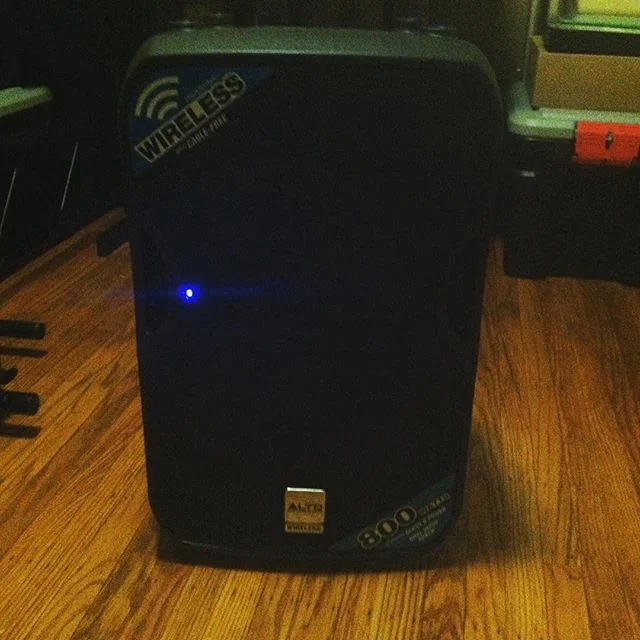 the crisp sound of two 800watt Alto Pros