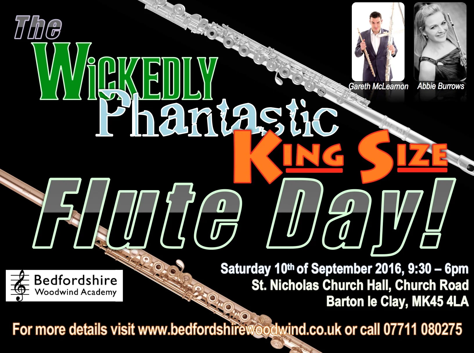 The Wickedly Phantastic King Sized Flute Day! 