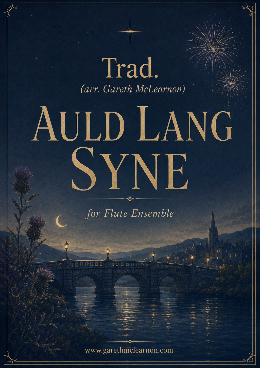 Auld Lang Syne for Flute Ensemble (2015) (PDF Download)