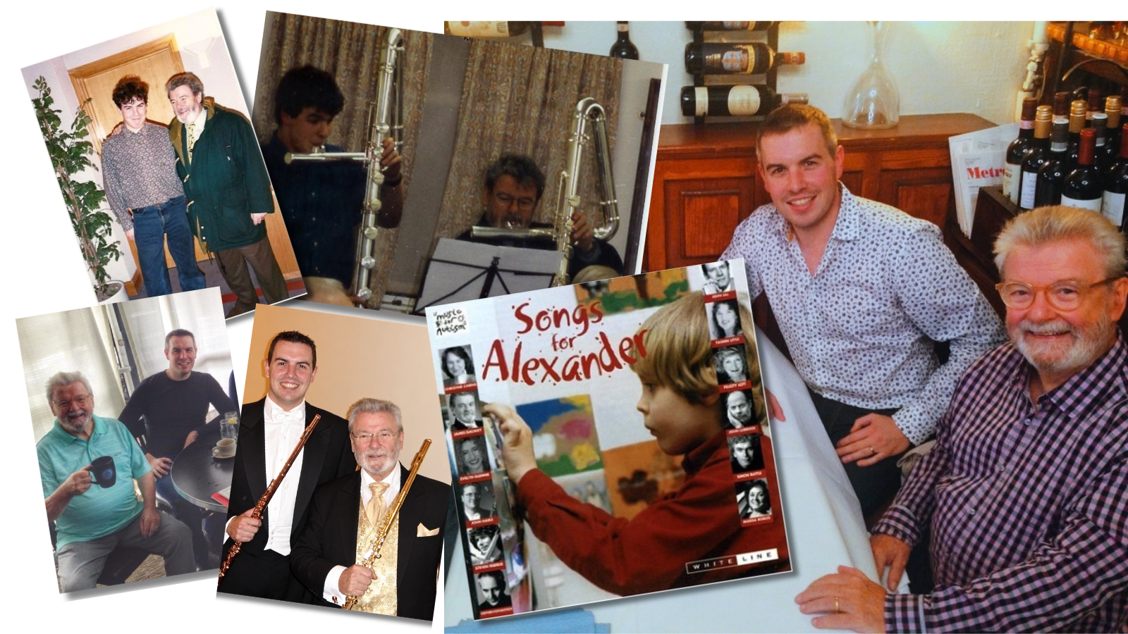Songs for Alexander album and recording story graphic