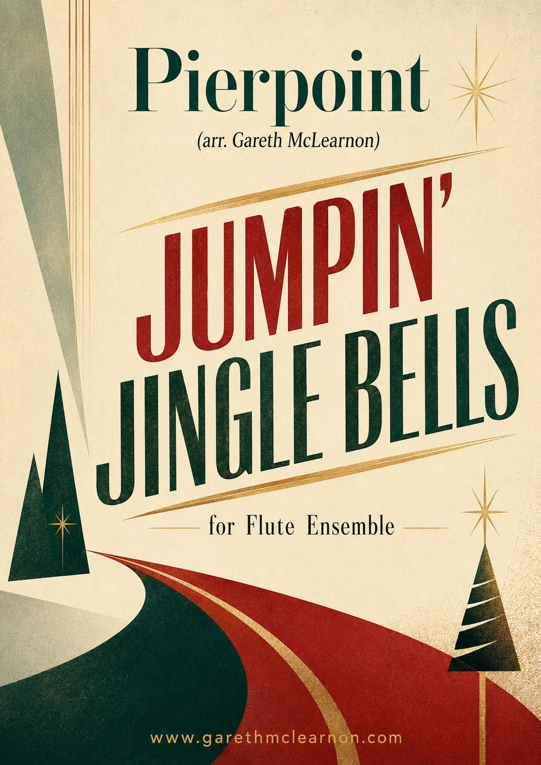 Jumpin' Jingle Bells for Flute Choir (2016) (PDF Download)