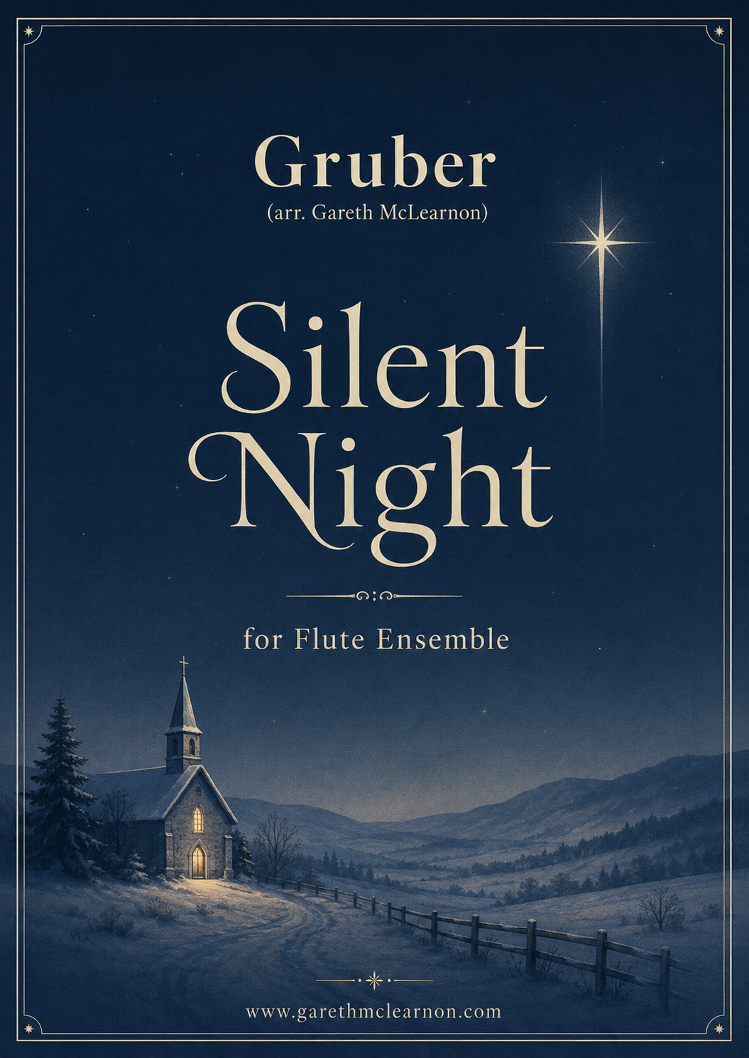 Silent Night for Flute Choir (2016) (PDF Download)