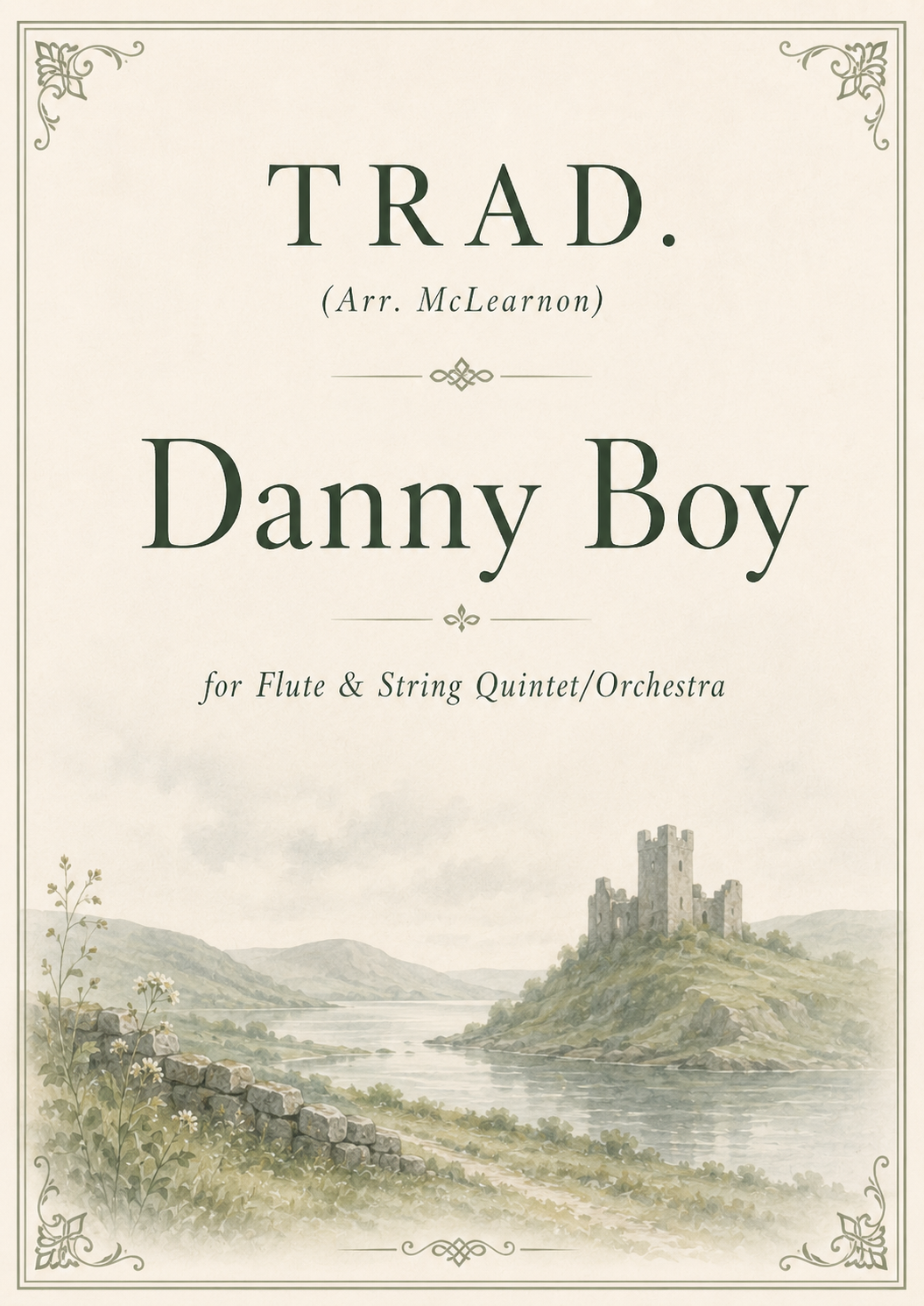 Danny Boy for Flute & Strings - PDF Download