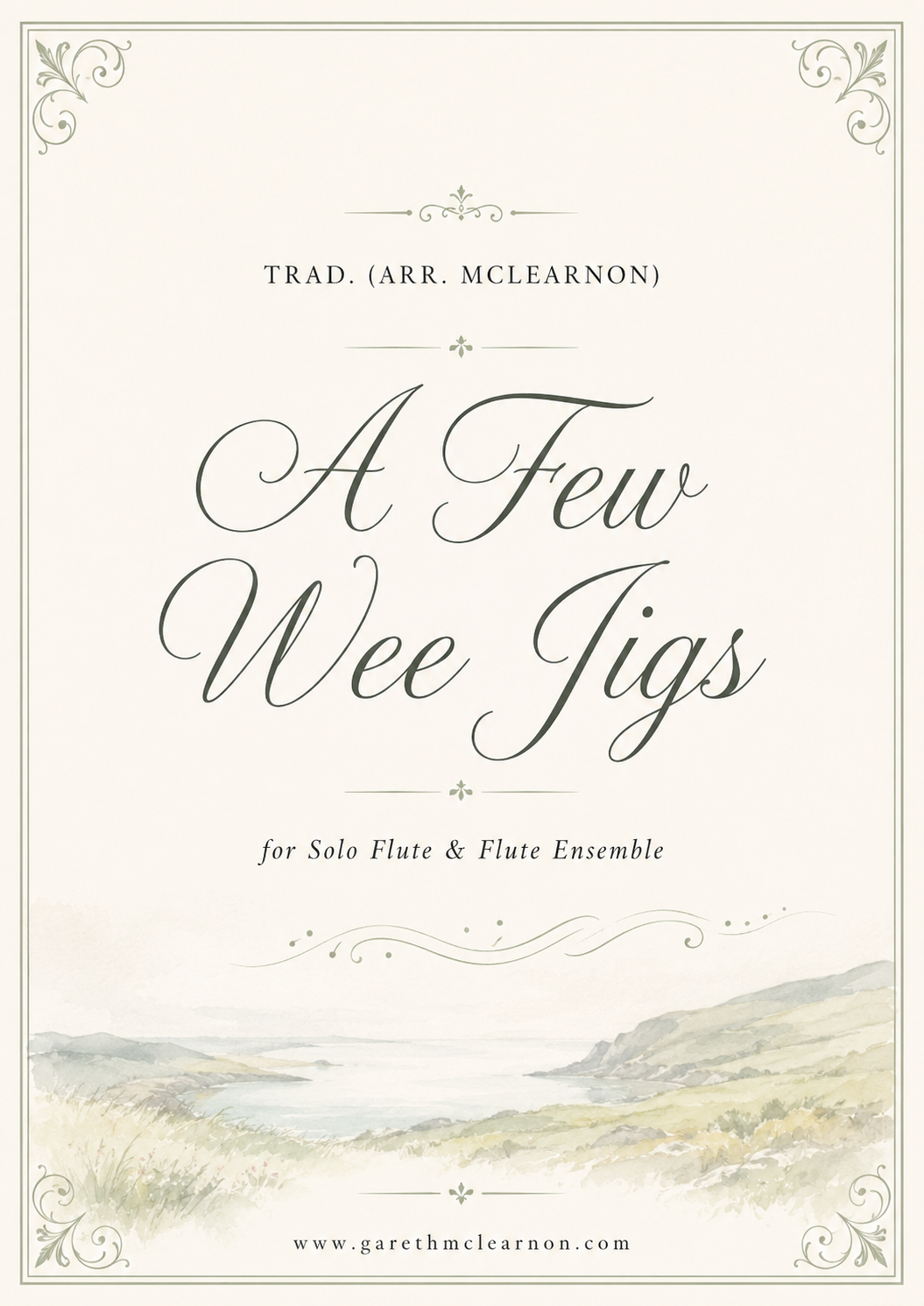 A Few Wee Jigs for Solo Flute & Flute Ensemble (PDF download)