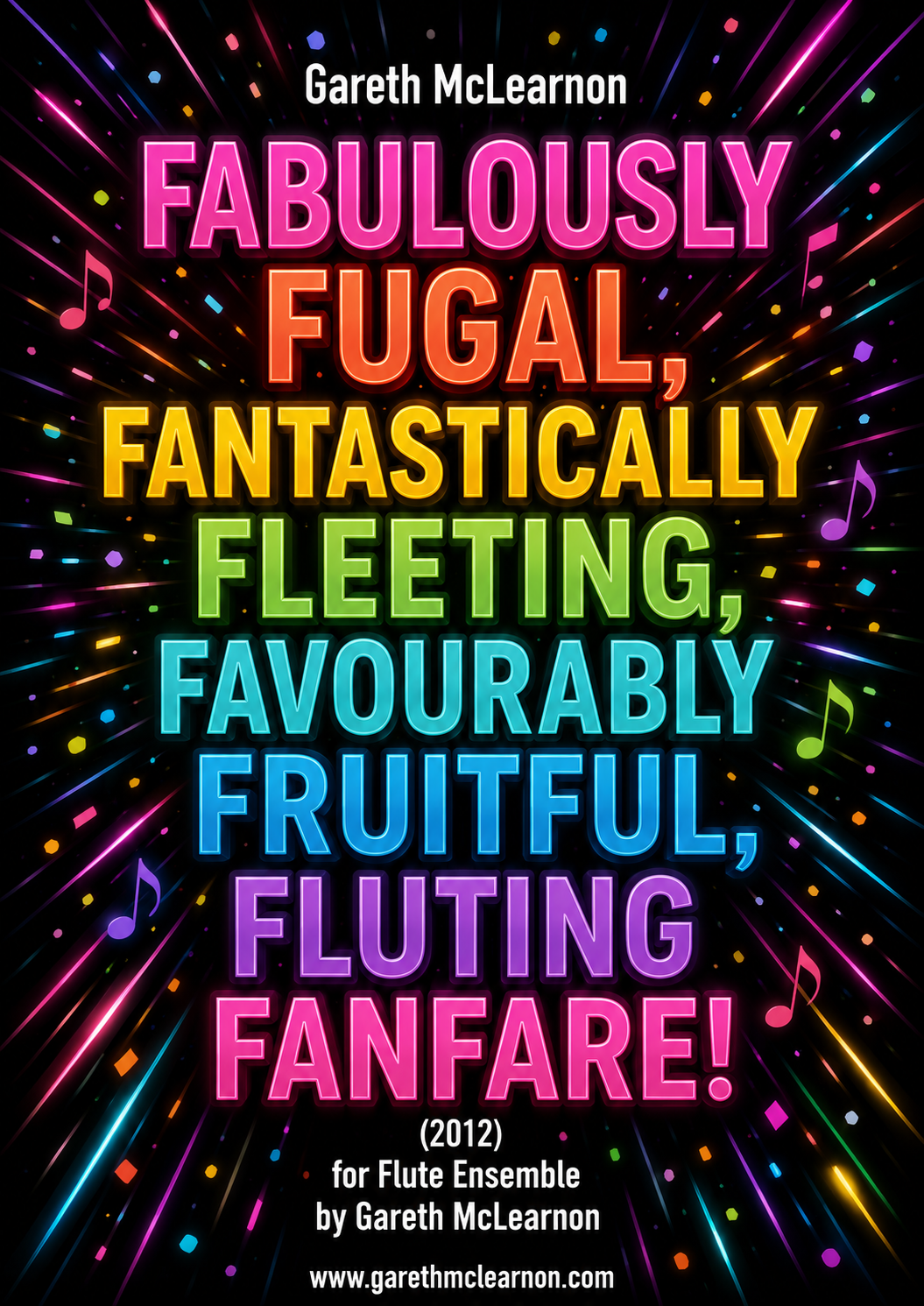 Fabulously Fugal, Fantastically Fleeting, Favourably Fruitful, Fluting Fanfare! (PDF Download)