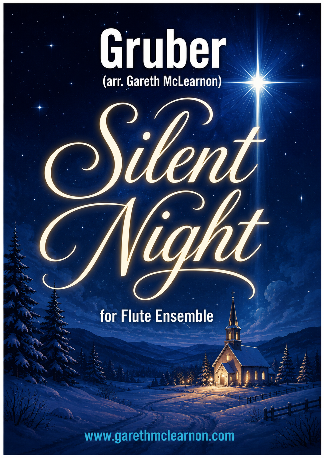 Silent Night for Flute Choir (2016) (PDF Download)