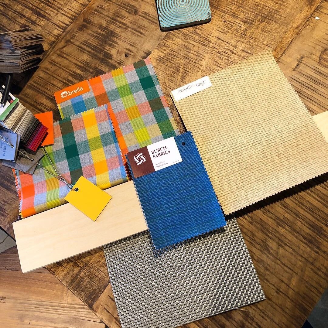 Deciding on a color & materials palette for this 1976 Bay Window Westy.