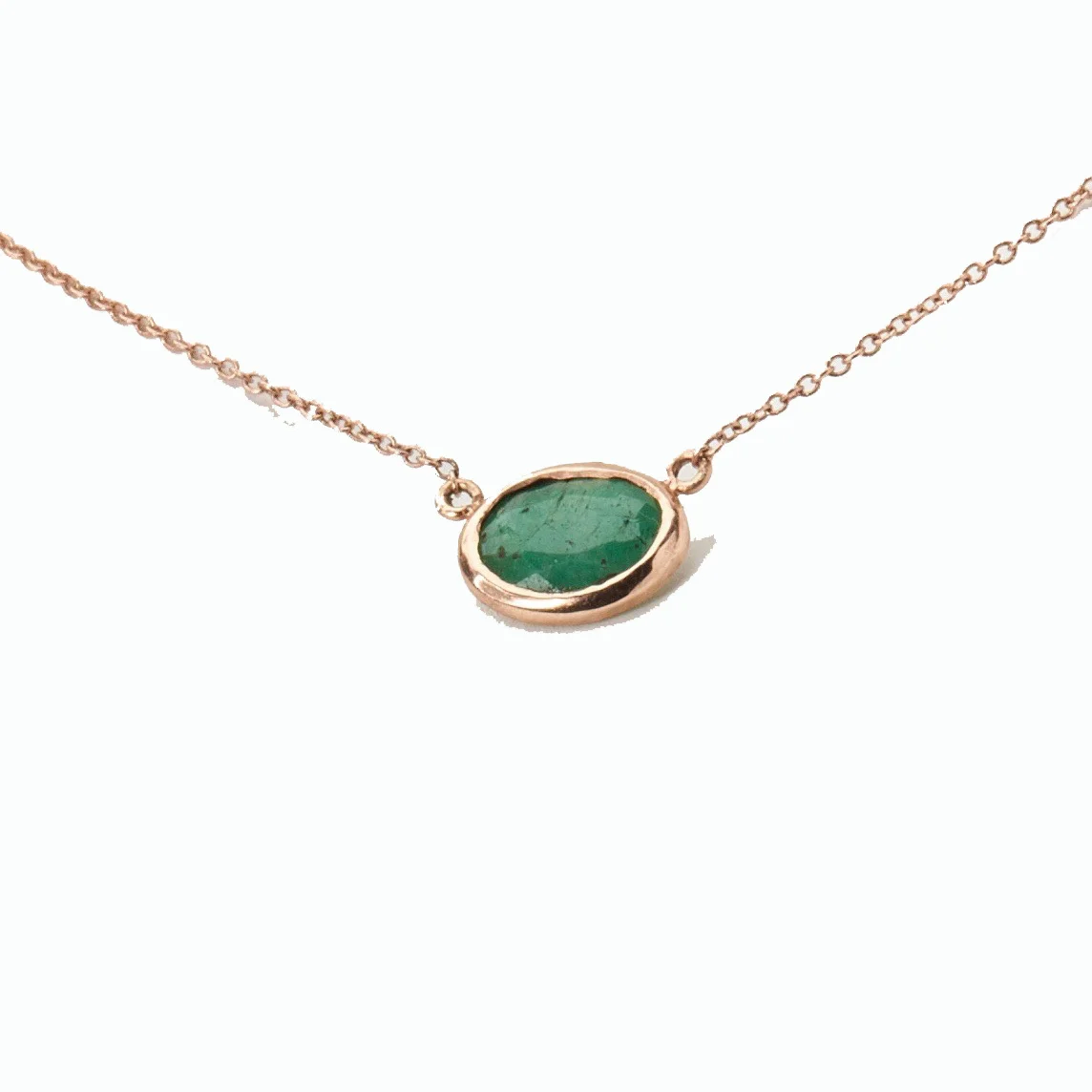 18-2789_Necklace_Single Bezel_Emerald_RG_Front_1927 2.jpg