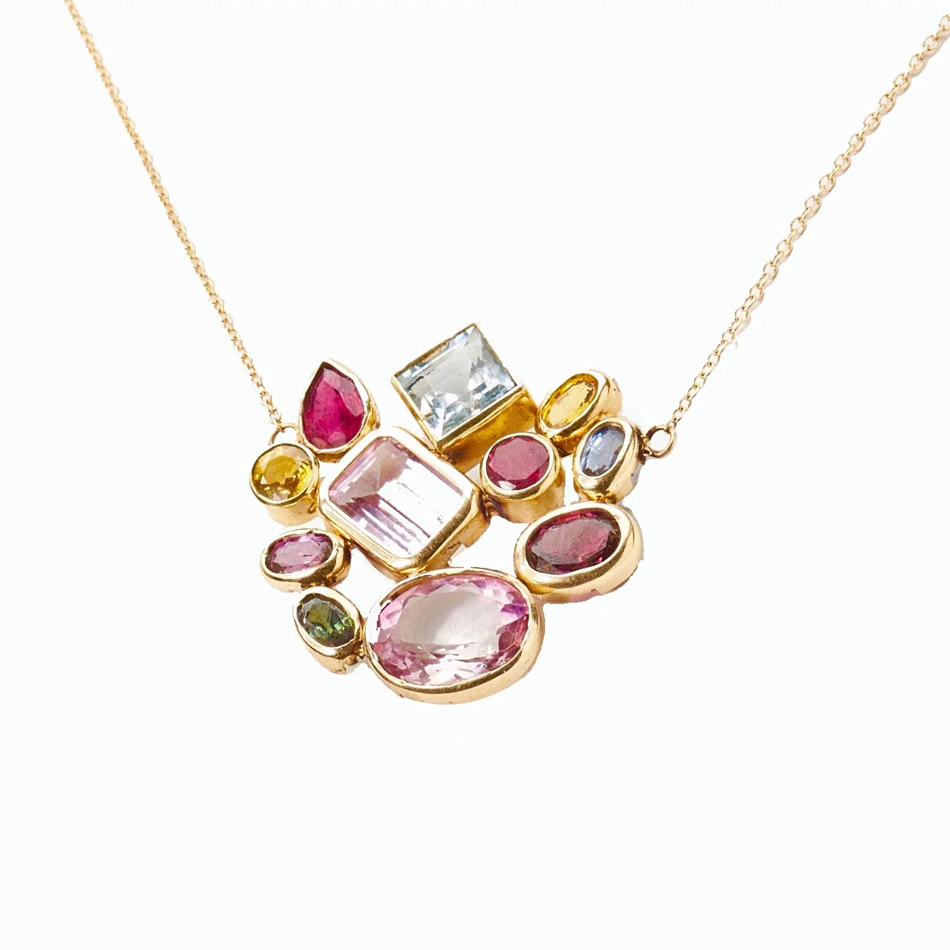 18-2789_Necklace_Random Gem_Cluster_YG_Front_1891 2 3.jpg