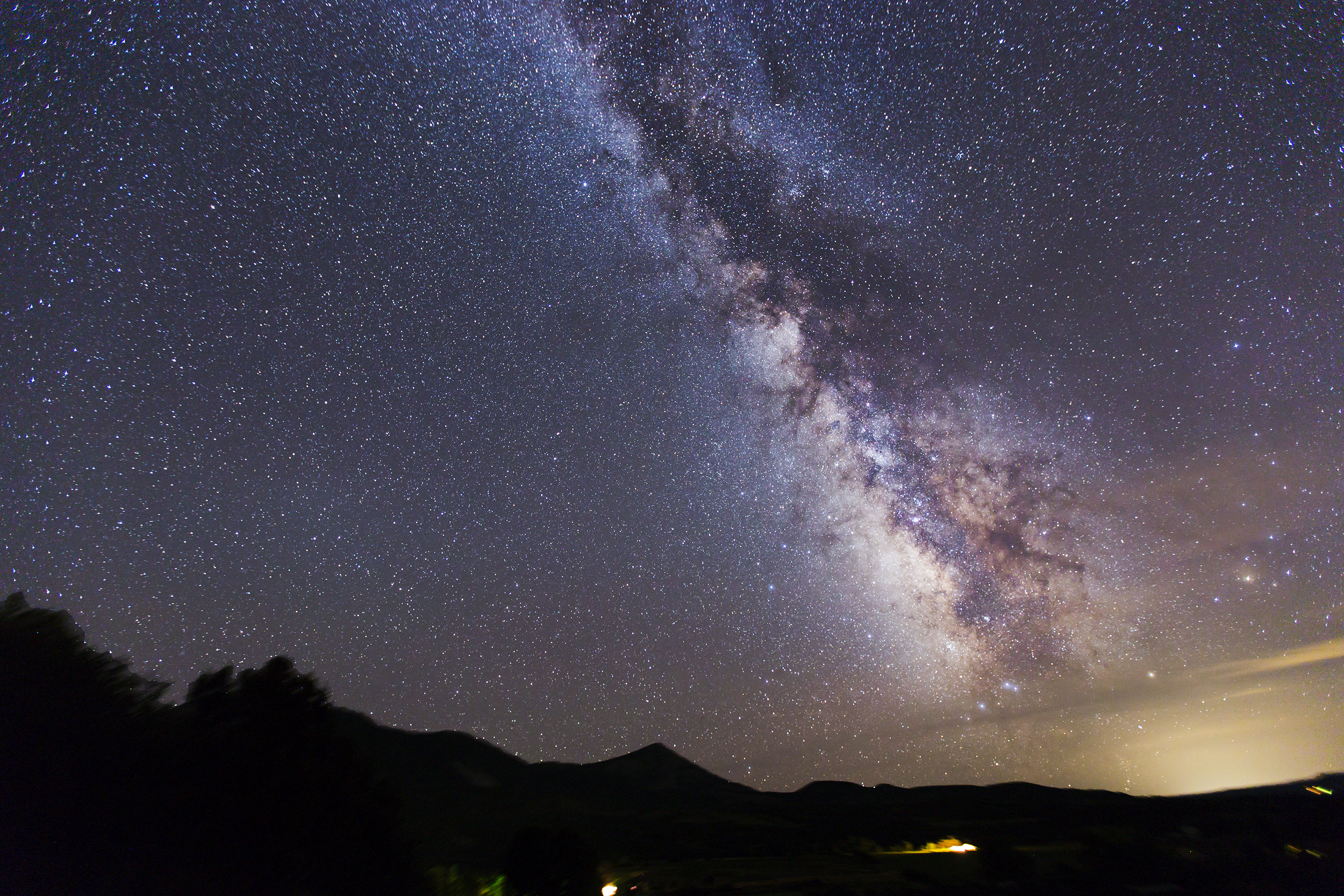Milky Way over Lands End, Colorado