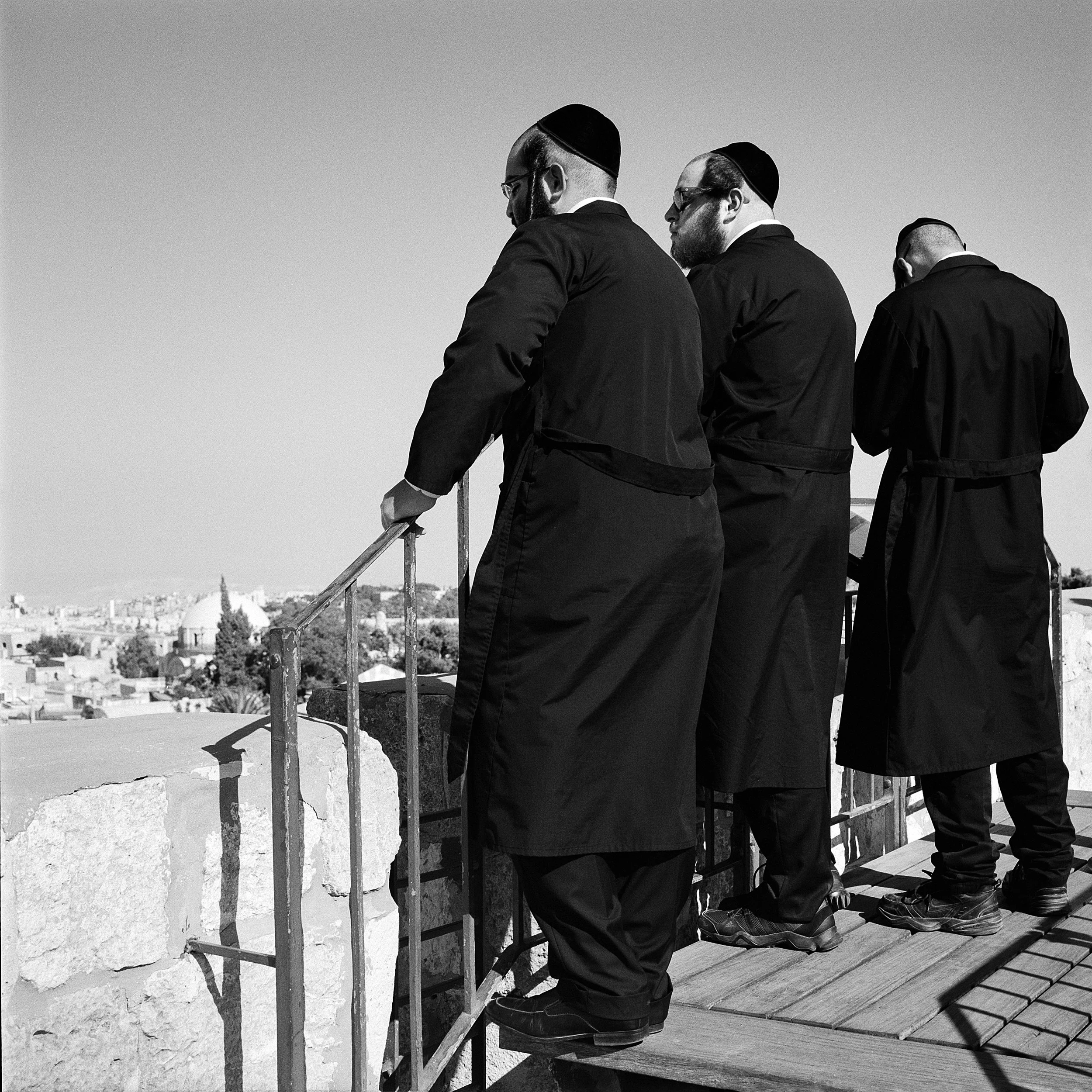 Haredim - Hasselblad - Portra 160 B&W Conversion