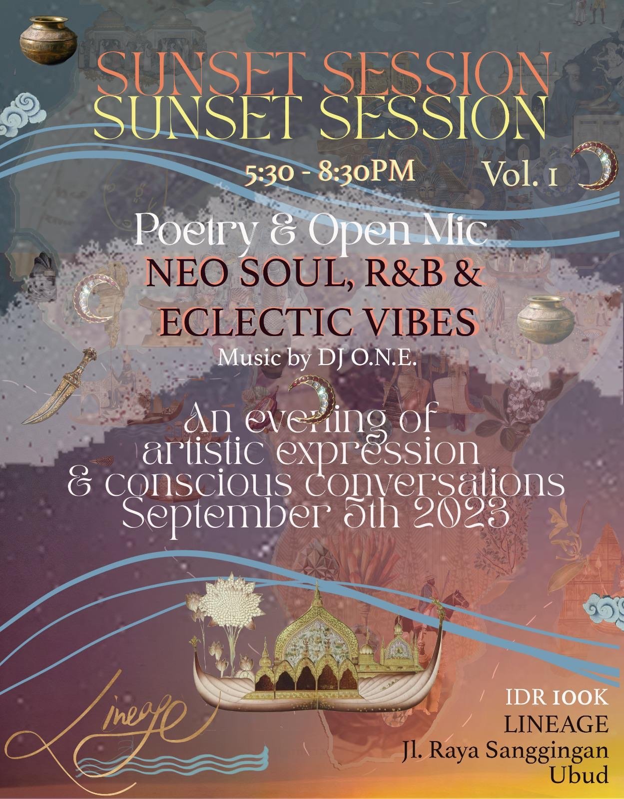 Sunset Session: poetry &amp; open mic